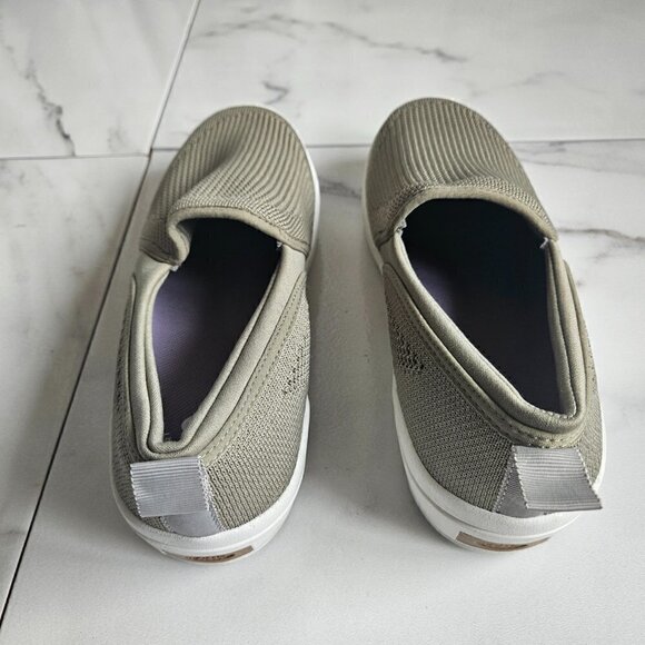 Dr. Scholl's Dreamy Lifestyle Knit Comfort Slip- On Sneakers in Sage - Picture 6 of 11